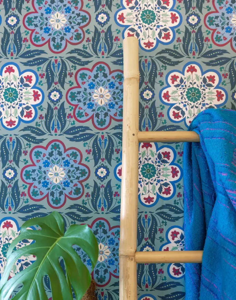 Zouak, Moroccan Blue