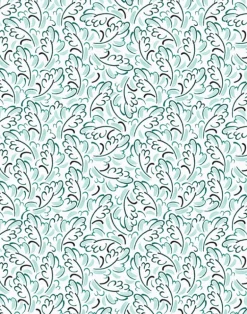 A Light Wind Green, Cotton/Linen