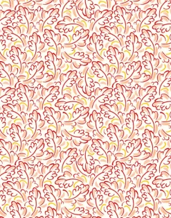 A Light Wind Red, Cotton/Linen