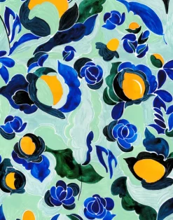 Amalia Green, Cotton/Linen