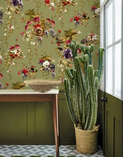 Amazonia Blooms, Jungle Green