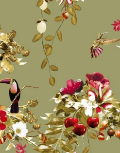 Amazonia Blooms, Jungle Green