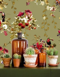 Amazonia Blooms, Jungle Green