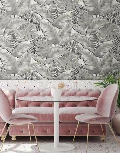 BANANA LEAVES MAX BLACK & WHITE