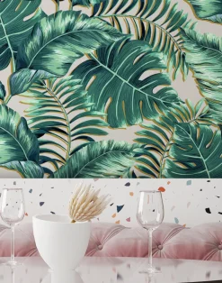 BANANA LEAVES MAX BLUSH PINK