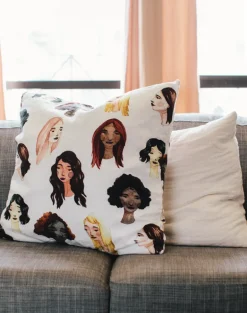 Bethany Eden Faces Pillow