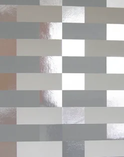 Block, Silver Grey White