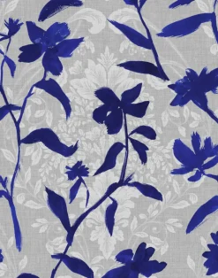 Blooming Damask Blue PL5002-2