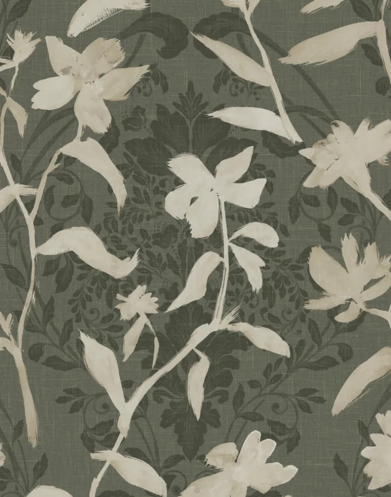 Blooming Damask White PL5002-3