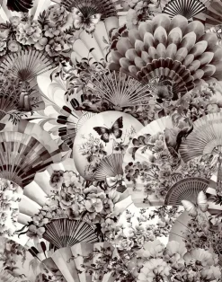 Blossom Fabdango, Monotone Black & White