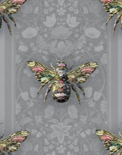 Bombus Botanicus in Grey