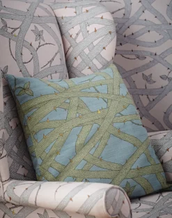 Brambleweb Linen Union Fabric, Nude