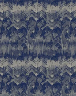 Brushed Herringbone, Blue