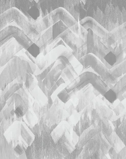 Brushed Herringbone, Grey