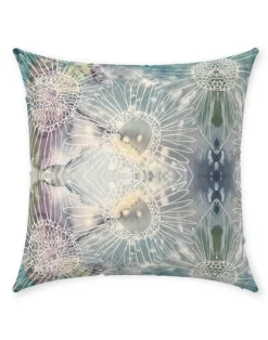 Bunglo Mountain Flower Double Sided Chambray Linen