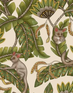 Bush Baby, Spring Green & Marigold on Stone 119/7032