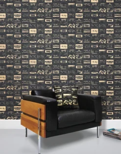 C-60, Chalkboard & Gold