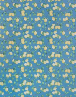 Capri Lemons, Azure Blue