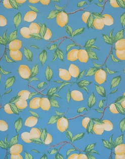 Capri Lemons, Azure Blue