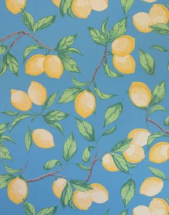 Capri Lemons, Azure Blue
