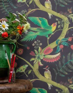 Carolina Parakeets, Prunus