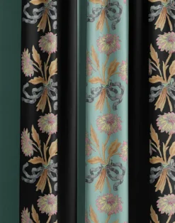 Chateau Stripe, Ink & Blue Fabric