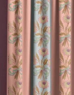 Chateau Stripe, Peach & Cloud Fabric