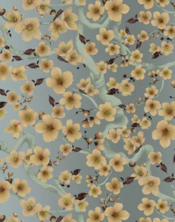 Cherry Blossom Floraison, Apricot on Sand