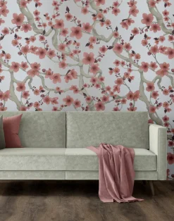 Cherry Blossom Floraison, Apricot on Sand