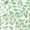Confetti Leaves Fabric, Malachite