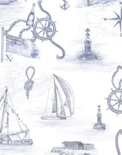 Cowes Mural, Signature Blue