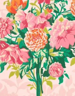 Dahlia Bunch, Rose Quartz/Spinel