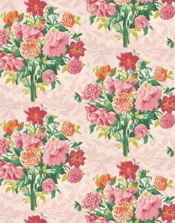 Dahlia Bunch, Rose Quartz/Spinel