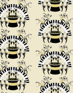 Deco Jazz Age, Yellow