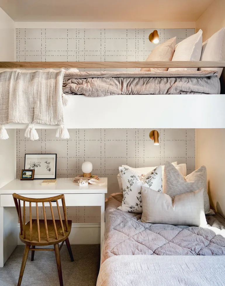 Dotted Plaid, Grey Premium Matte