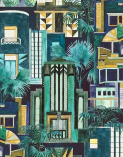 DOWNTOWN DECO INDIGO