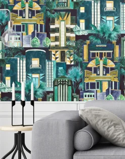 DOWNTOWN DECO INDIGO