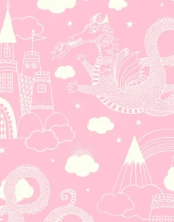 Dragon Sky, Pink 103-03