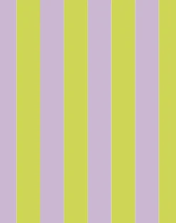 Earn Your Stripes, Lilac and Chartreuse