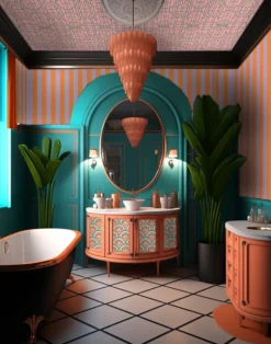 Earn Your Stripes, Orange and Lilac