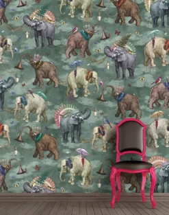 Elephants March, Viridian