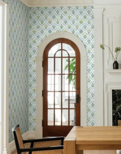 Estee Garden Blue Multi RF7514