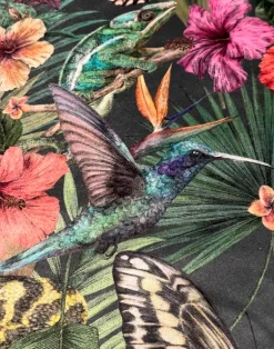 Exotica Noir - Medium Pile Velvet