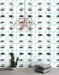 Eyes and Circles, Blue