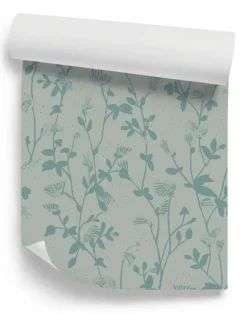 Feather Plant, Aquamarine