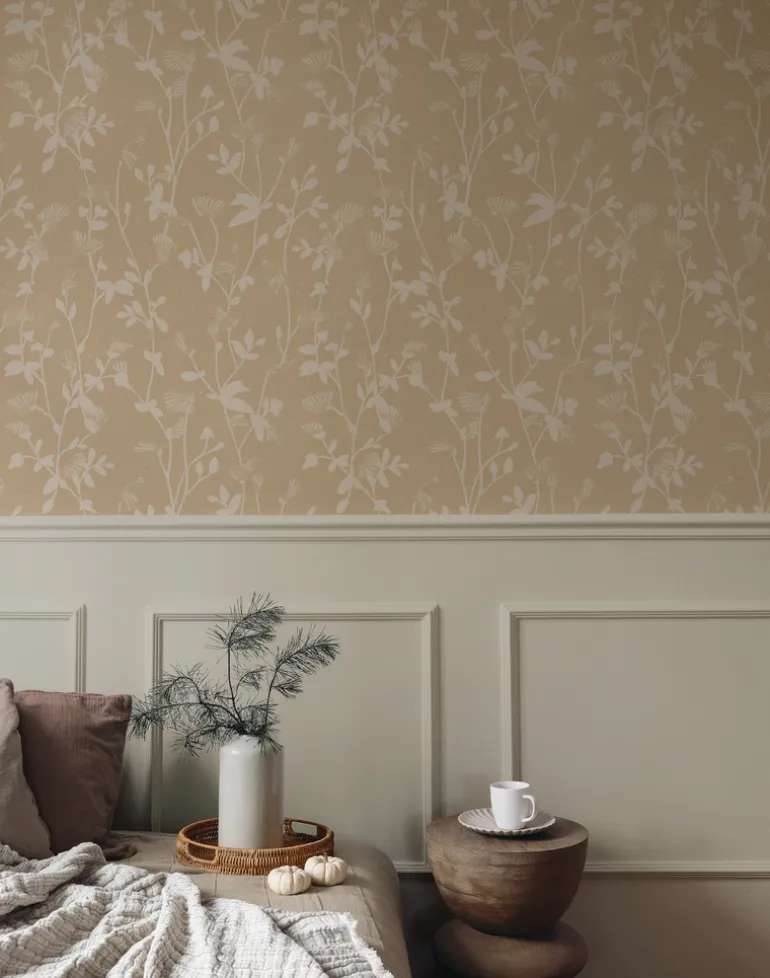 Feather Plant, Beige