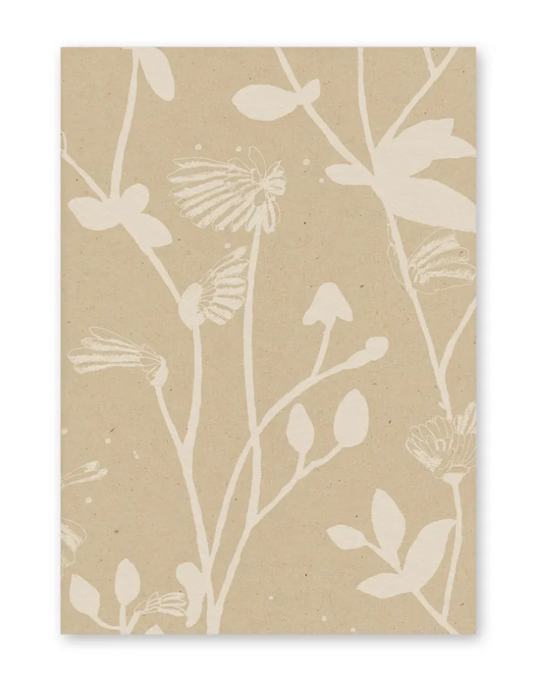 Feather Plant, Beige