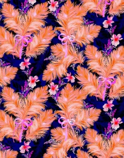 Feathered Folly - Moody, Peach