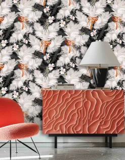 Feathered Folly - Moody, Peach