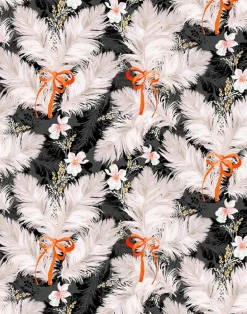 Feathered Folly - Moody, White